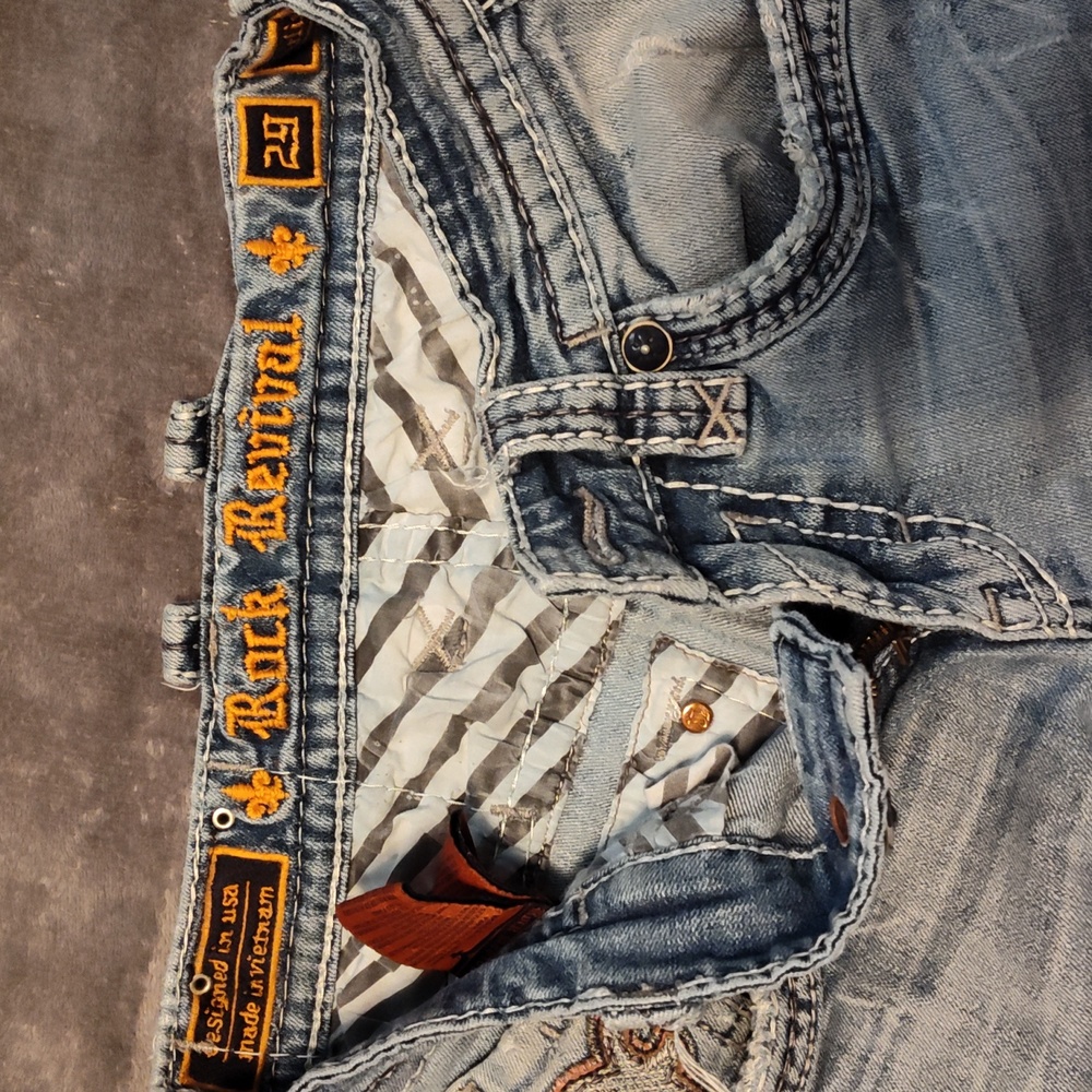 Men's rock revival jeans 29/30s